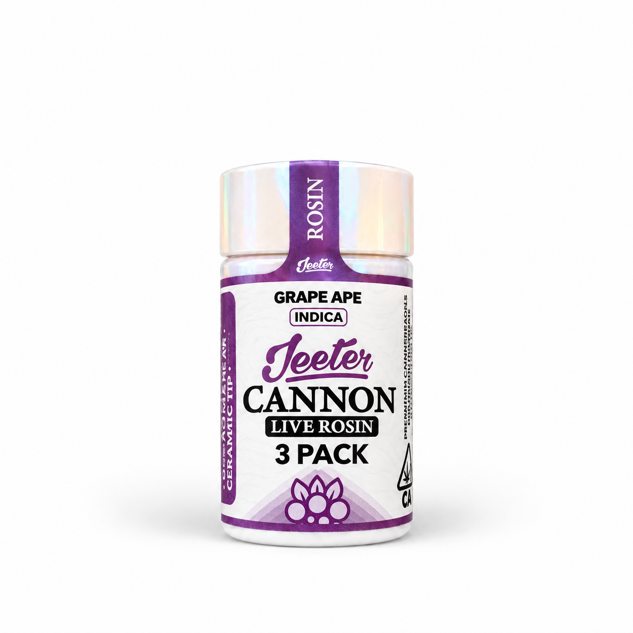 Grape Ape | Live Rosin Cannons | Infused Minis | 0.5g ea | 3pk