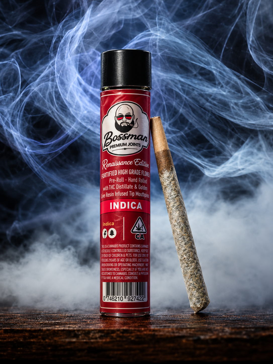 BOSSMAN JOINTS- RENAISSANCE EDITION THCA BLUNT [INDICA]