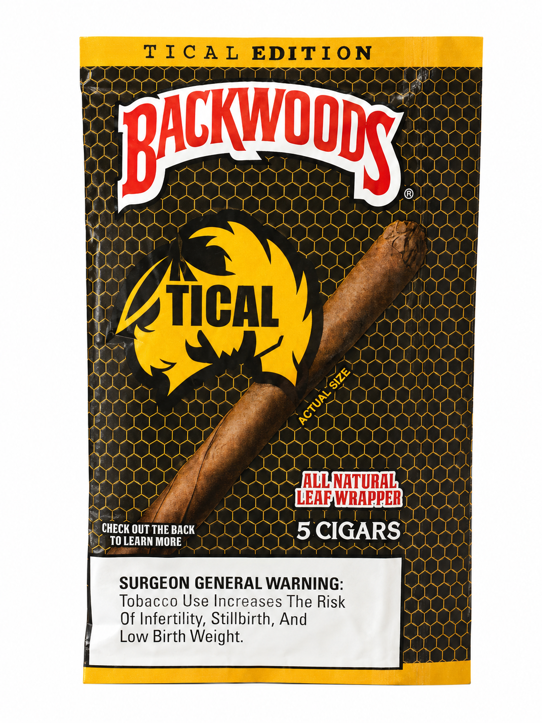 Backwoods Tical Edition Cigars - 5 Pack
