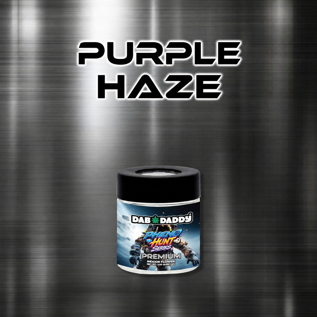 Pheno Hunter Purple Haze Flower Dab Daddy® 3.5G Premium Indoor Flower