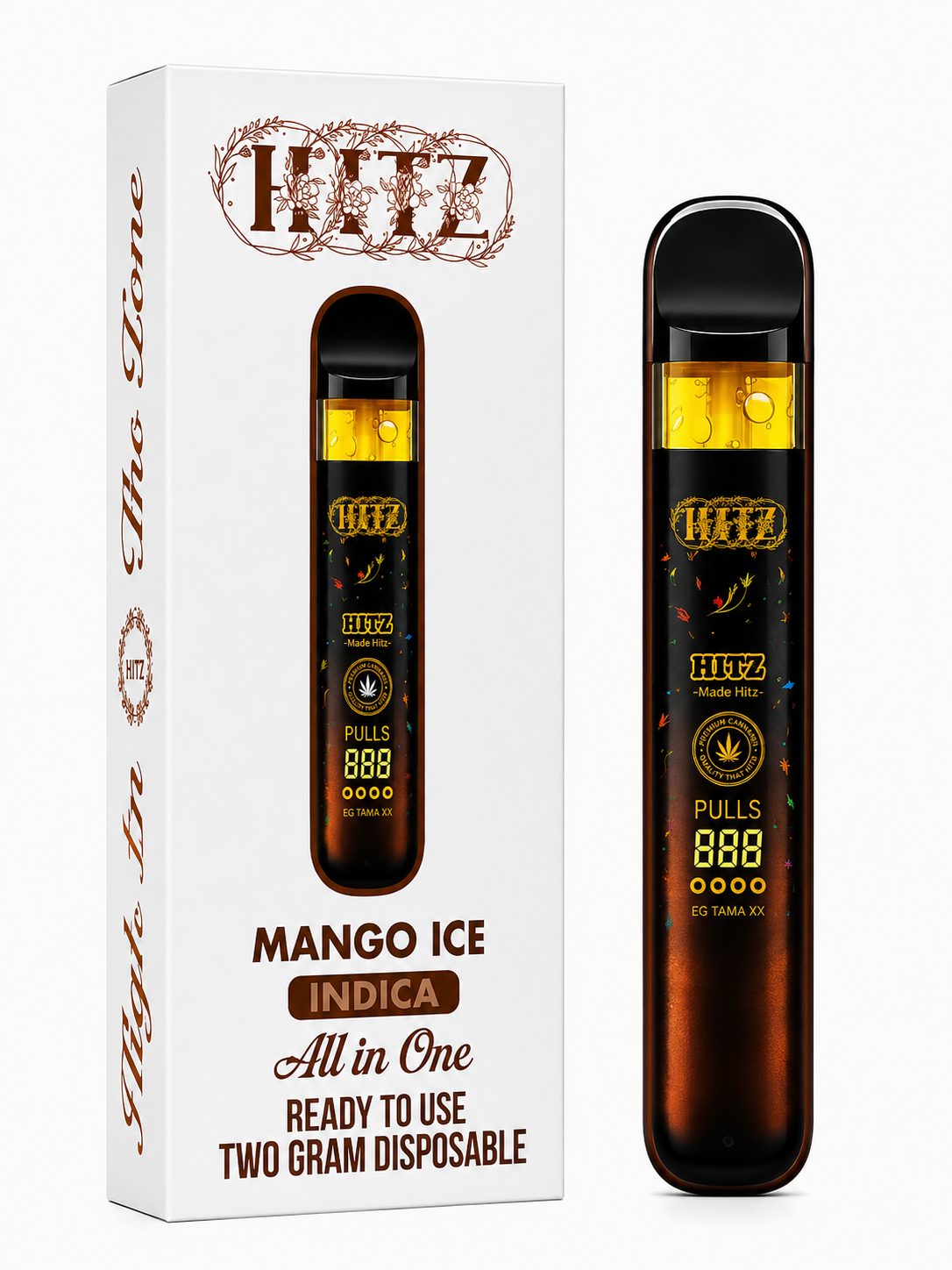 HITS | Mango Ice | Disposable All-In-One | Indica | 2g