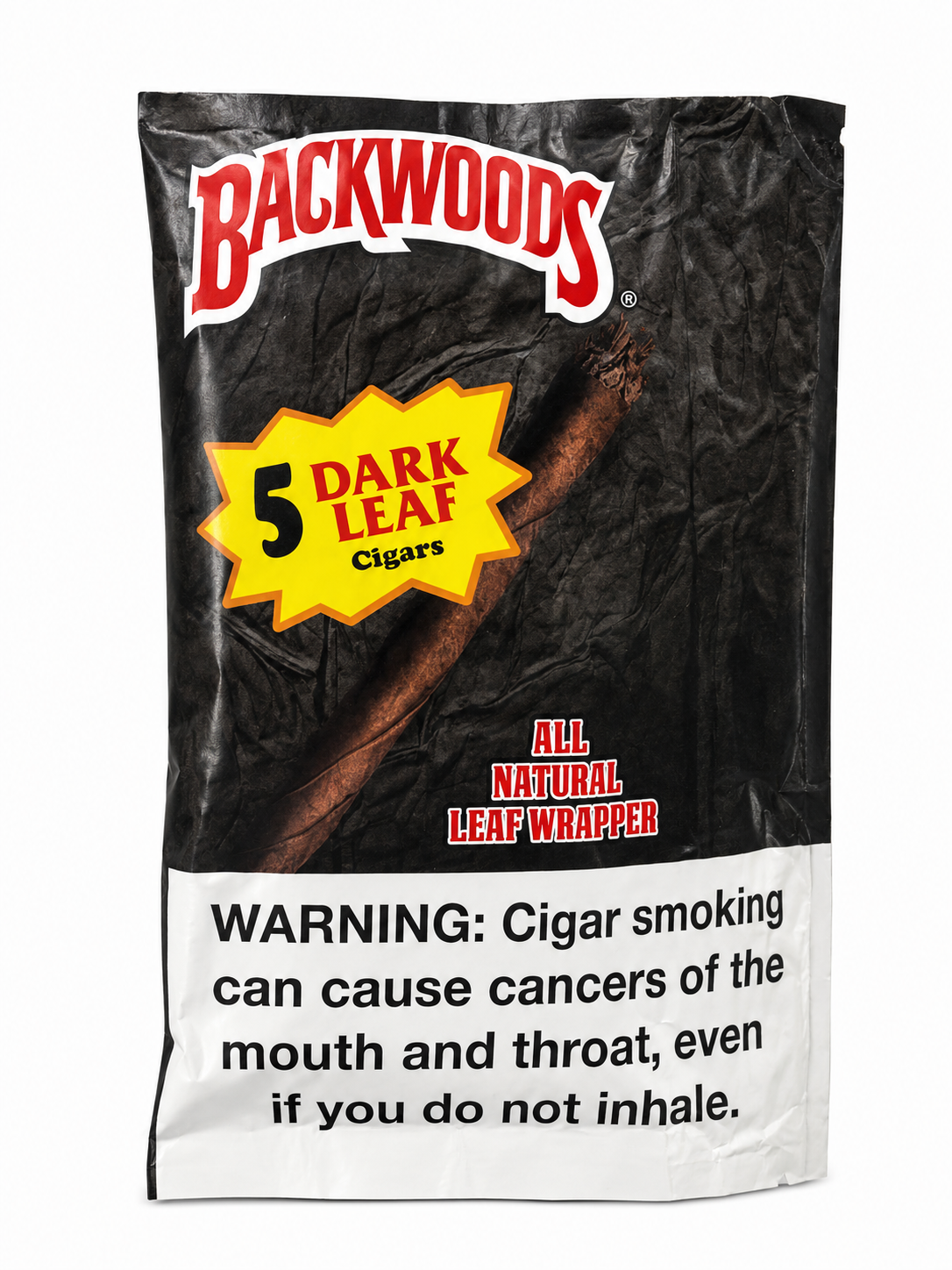 Backwoods Dark Leaf Cigars - 5 Pack