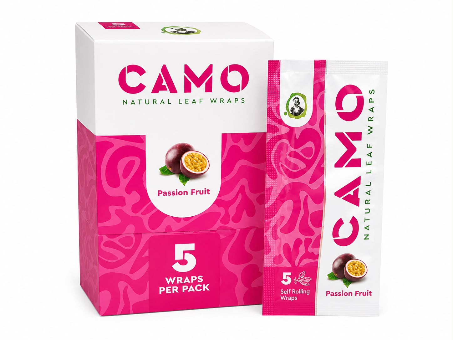 CAMO Leaf Wraps Passion Fruit
