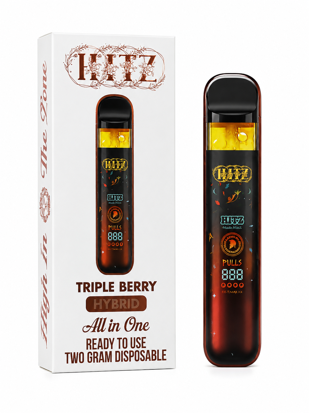 HITS | Triple Berry | Disposable All-In-One | Hybrid | 2g