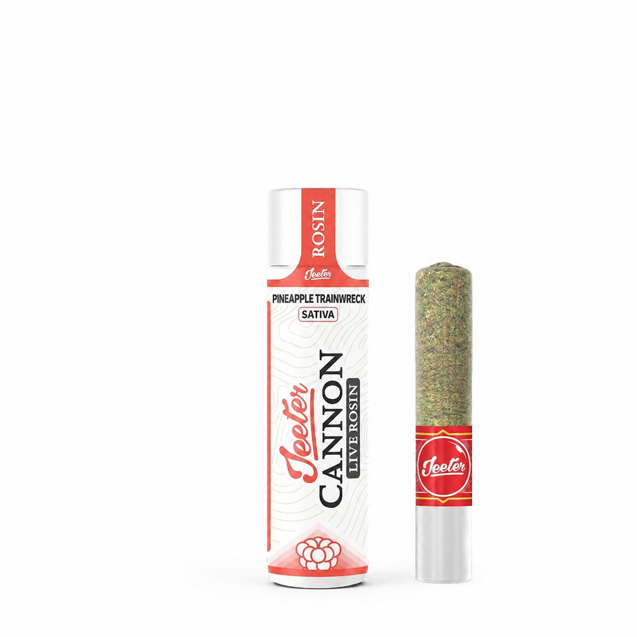 Jeeter | Pineapple Trainwreck | Live Rosin Cannon | Infused Joint | 1.3g