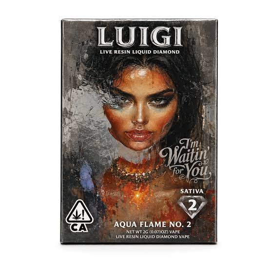 LUIGI - 2g Dual Pack Aqua Flame NO. 2 AIO Vape