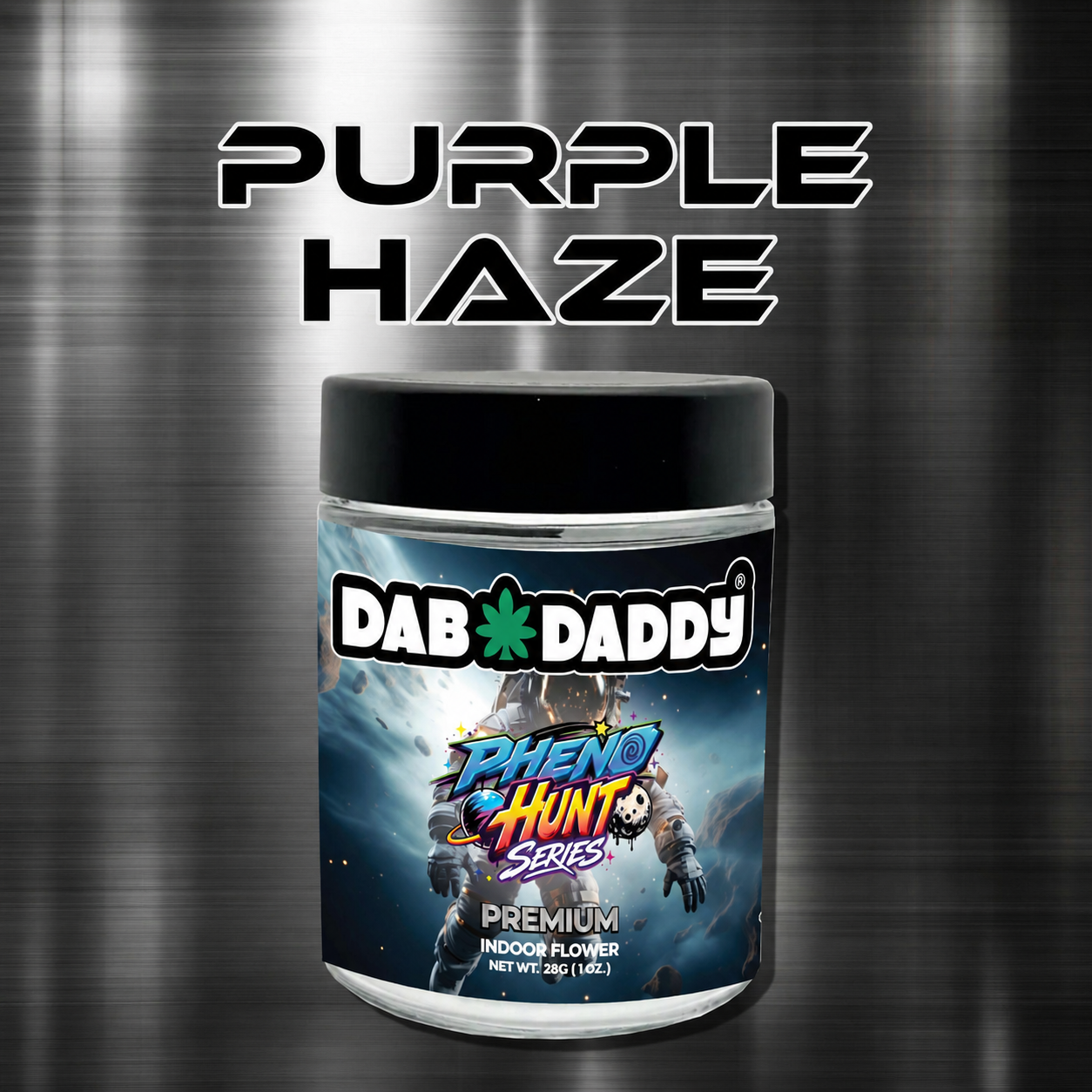 Pheno Hunter Purple Haze Flower Dab Daddy® 28G Premium Indoor Flower