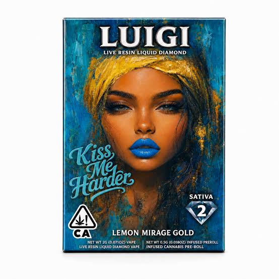 LUIGI - 2g Dual Pack Lemon Mirage Gold AIO Vape