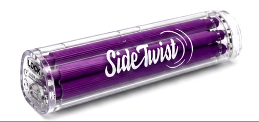 SideTwist Pre-Roll Storage Tube - Purple