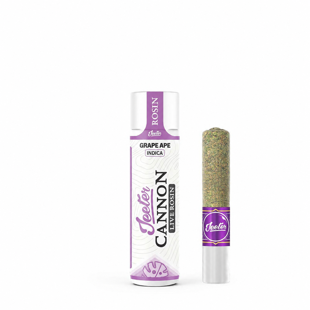 Jeeter | Grape Ape | Live Rosin Cannon | Infused Joint | 1.3g