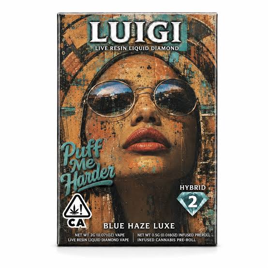 LUIGI - 2g Dual Pack Blue Haze Luxe AIO Vape