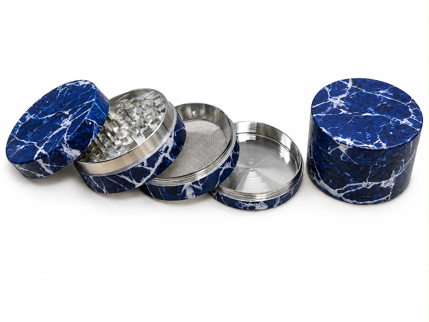 Blue Marble 4-Piece Grinder